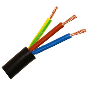 สายไฟ Gaotong <span class=keywords><strong>AVVR</strong></span> GT202505812003 แกนทองแดงไร้ออกซิเจนชนิดแข็งและยืดหยุ่น หุ้มฉนวนพีวีซี 300/300V -15~70 องศาเซลเซียส สำหรับใช้งานในอุตสาหกรรมใต้ดิน - Product Image 3