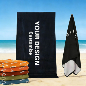 Toallas <span class=keywords><strong>de</strong></span> Playa 100% Algodón, Grandes, Extra Grandes, Diseño Personalizado, Impresión Reactiva, Jacquard con Logotipo, Toalla <span class=keywords><strong>de</strong></span> Playa <span class=keywords><strong>de</strong></span> Alta Calidad - Product Image 1