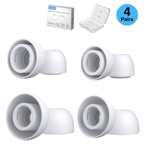 Al por mayor: Puntas de silicona para auriculares AC05 Blancas XXS XS S M L, 5 pares de repuesto para <span class=keywords><strong>Airpods</strong></span> Pro 3 2025 - Product Image 3