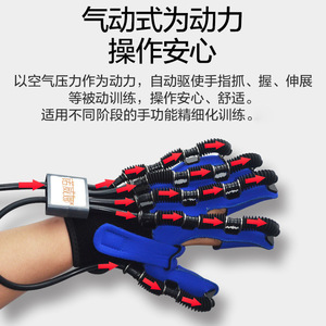Guantes Robóticos Inteligentes para Rehabilitación de Hemiplejia por Accidente Cerebrovascular, Entrenador Neumático de Función de Mano, Fabricante - Product Image 4