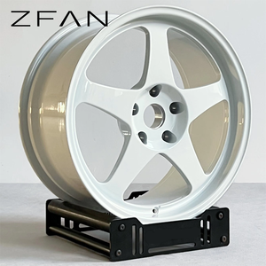 Nuevas Llantas de Aleación Cóncavas Forjadas ZFAN 5x114.3 de 18-21 Pulgadas con Acabado Blanco ET35 <span class=keywords><strong>para</strong></span> G37/G25/350Z/370Z/Nismo - Product Image 1