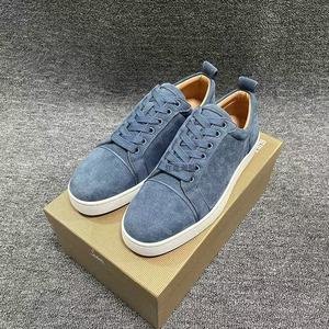 Mocasines de Hombre al por Mayor con Suela Roja CL, Zapatos de Vestir Formales de Negocios de Lujo de Cuero Patentado, Calzado Casual Antideslizante, Envío Directo - Product Image 3
