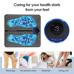 EMS thông minh mini xách tay điện cổ massager massage chân pad để giảm đau và thư giãn acupoint xung Massage Pad