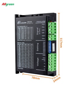 ไดรเวอร์สเต็ปเปอร์ MC542E จากโรงงานจีน สำหรับมอเตอร์ 2 เฟส Nema23/34 4.2A DC20-50V สำหรับควบคุมการเคลื่อนที่ - Product Image 5