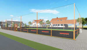Équipement <span class=keywords><strong>de</strong></span> stade <span class=keywords><strong>de</strong></span> football Clôture/<span class=keywords><strong>Cage</strong></span> Sport <span class=keywords><strong>de</strong></span> plein air avec gazon artificiel Buts <span class=keywords><strong>de</strong></span> football Terrain <span class=keywords><strong>de</strong></span> football pour l'entraînement - Product Image 5