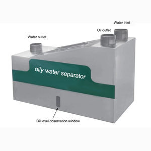 AiFilter Personalizado Comercial Graxa Armadilha Separador de Óleo-Água de Aço Inoxidável para Cozinha KFC Hotel Farm New & Used - Product Image 6