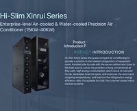 Climatiseur de précision 70 kW pour centre de données modulaire, système de climatisation de couloir froid double rangée