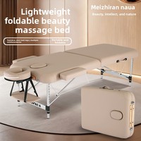 Lit de massage pliant en acier inoxydable, lit de spa portable pour usage domestique, lit de thérapie, lit de soins de santé pour la médecine traditionnelle chinoise