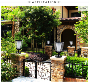 Warm White LED <strong>Solar</strong> Gate <strong>Post</strong> Pillar <strong>Light</strong> IP65 Rated Garden <strong>Lights</strong> - Product Image 5