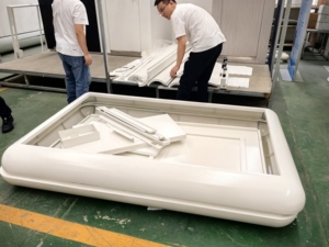 Cabine de toilettes intelligente préfabriquée, unité modulaire de salle de bain <span class=keywords><strong>publique</strong></span> <span class=keywords><strong>autonettoyante</strong></span> sans contact avec lavage automatique du sol, toilettes portables - Product Image 3
