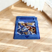 Tapis Bart Simpson Hypebeast, style personnage de dessin animé personnalisé, tapis en peluche de forme irrégulière pour la décoration de chambre streetwear