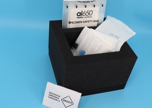 AI 650 personalizado sangre bolsa de transporte/médicos estériles bolsas de muestras/95 Kpa bolsa de muestra - Product Image 4