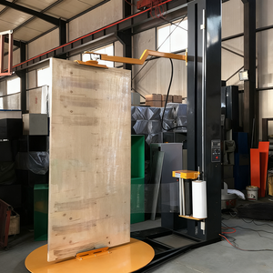 Tự động điện Pallet căng máy bao bì với PLC động cơ kín niêm phong dễ dàng bảo trì cho thực phẩm hàng hóa bao bì - Product Image 4