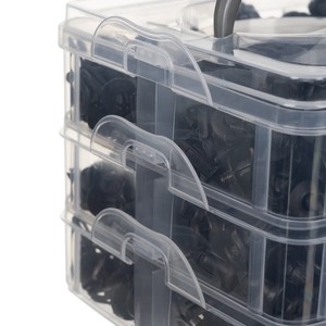 Kit de rivets en plastique pour voiture, 620 pièces avec outils pour la réparation de panneaux automobiles - Product Image 6