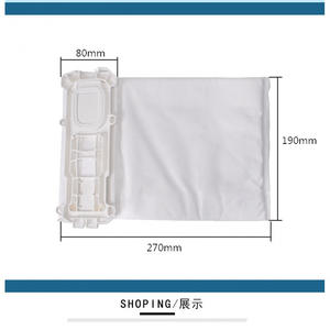Sacs à poussière Vk135 Vk136 pour aspirateur Vorwerk Delante Vk369, en plastique réutilisable, usage domestique, 51-100 m² - Product Image 4