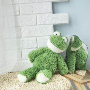 Venta al por mayor <span class=keywords><strong>triste</strong></span> verde sonriente oso de peluche PP algodón relleno malla Gua Boca Grande alivio del estrés broma regalo posición sentada - Product Image 1