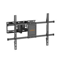 Support mural inclinable et pivotant pour téléviseur Charmount Large Led, avec fixation sur support réglable