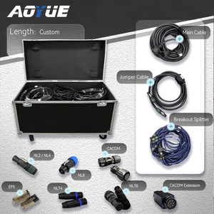 Cable de Alta Gama Nl4/Nl8/EP5/NLT8/CACOM para Conexión de Altavoces, Cableado Profesional para DJ con Diseño OEM y Estuche de Transporte - Product Image 1