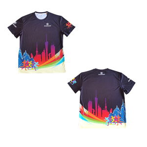 Roadstar 100% Polyester Sublimation Quick Dry short sleeve t shirts