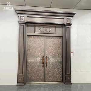 <span class=keywords><strong>Porta</strong></span> di sicurezza di lusso di fascia alta con Design a colonna romana in alluminio pressofuso - Product Image 6