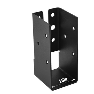 Hidden Beam Support Bracket Keel Hanger Outdoor Flange Bracket Crossbeam Handrail Fence Reinforcement <b>Plate</b> - Product Image 3