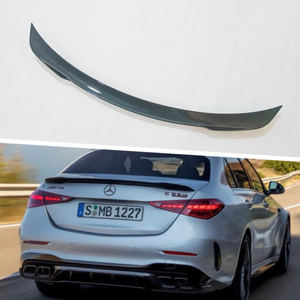 Aileron de coffre arrière Mercedes-Benz en ABS pour Classe C W206 C63S 2022-2024, installation adhésive - Product Image 1