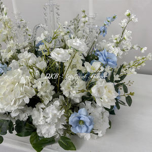 Factory Wholesale Table Centerpiece <b>Wreath</b> <b>Decoration</b> Artificial Flowers <b>Wreath</b> for Wedding Table <b>Decoration</b> - Product Image 5