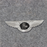 Dernière conception en plastique 3D ABS Chrome voiture marque logos autocollant pour voiture logo décalcomanie