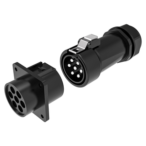 Bayonet Coupling 7 Pin Circular Connector 63A High Current Power Plug Socket Industrial Waterproof Connector - Product Image 1