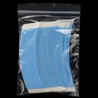 Ruban adhésif double face transparent invisible à forte adhérence pour pose de toupets, extensions capillaires et perruques Lace Front, avec logo personnalisé