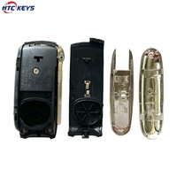 Coque de clé à rabat de voiture de bonne qualité 3 boutons couverture de clé à distance flottante pour étui à clé de voiture B-entley