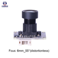Módulo de cámara endoscopio Industrial Mini USB 1080P F22 6mm 55 grados sin distorsión Full HD con reconocimiento AI