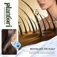 Sérum Capillaire Naturel et Bio à l'Huile de Romarin en Roll-on pour la Repousse des Cheveux, Contre la Chute, pour des Cheveux Plus Épais, avec Bille Massante pour le Cuir Chevelu, Huile Essentielle
