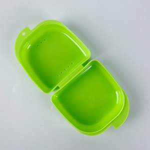 Dental <b>Retainer</b> <b>Case</b> Plastic Storage Box For Braces Teeth Protection Multiple Colors Adult Use - Product Image 3
