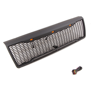 Parrilla Delantera de Malla con LED para Auto, Compatible con <span class=keywords><strong>Ford</strong></span> <span class=keywords><strong>BRONCO</strong></span> F150 1992-1996 - Product Image 2