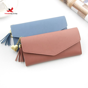 RTS Bulk Mixed Order Women Tassel <b>Long</b> <b>Wallet</b> - Waterproof PU Leather Multi-Card Holder Coin Purse Fashion Clutch Money Bag - Product Image 2