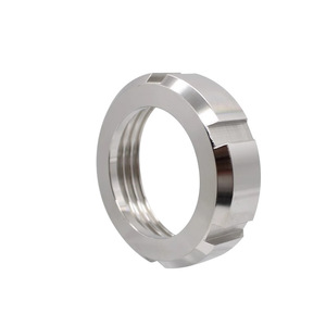 Conexión Sanitaria de Acero Inoxidable 304 Conan, Tipo Union con Rosca Redonda DIN, para Uso Alimentario, Serie 300 GB6170-86 - Product Image 1