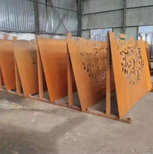 ألواح سياج فولاذية مزخرفة مقطوعة بالليزر حسب الطلب - سياج حدائق الفلل وصفائح السفن، تصميم ملحوم مقاوم للتآكل - Product Image 6