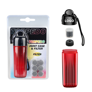 Estuche Portátil de Plástico a Prueba de Olores para Almacenamiento de Cigarrillos Pre-enrollados, Práctico Contenedor Protector para Filtros y Juntas - Product Image 2