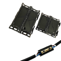 Connecteur de câblage rapide étanche à gel pour usine, bloc de jonction facile à assembler, boîte de jonction à gel pour raccordement en T
