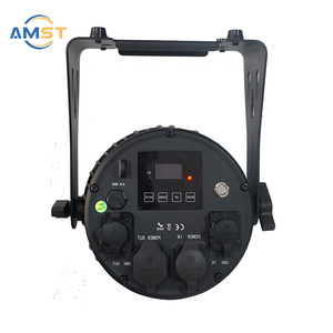Up Lights 6x18W LED Battery Par Light IP65 Waterproof DMX512 Control Stage Lighting for Wedding Party DJ Charging Flight Case - Product Image 3