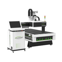 Enrutador CNC de Madera de 3 Ejes 1325, Fresadora CNC, Maquinaria para Trabajar la Madera, Equipo para Fabricación de Muebles en Venta