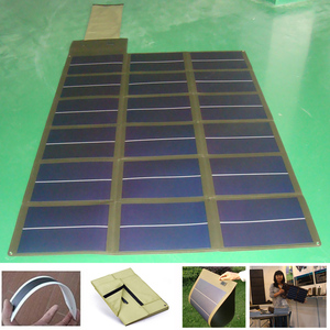 Panel <span class=keywords><strong>Solar</strong></span> <span class=keywords><strong>Portátil</strong></span> Plegable con Excelente Aislamiento Eléctrico para Campistas al Aire Libre - Product Image 6