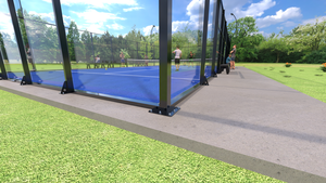 Pista de Pádel Panorámica Completa Phuoc Thinh con Pilares de Vidrio, Pista de Pádel Premium con Vidrio Templado, Venta al por Mayor Global - Product Image 6