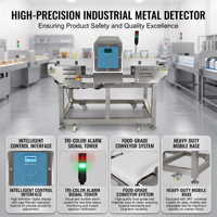 Detector Automático de Metales en Alimentos para Líneas de Procesamiento de Panadería y Carne