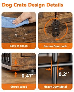 Mueble Moderno de Madera con Doble Puerta y Ruedas, Mesa Auxiliar para Interiores, Casa de Juguetes - Product Image 4