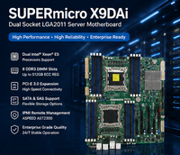 Für Supermicro X9DAI Dual LGA2011 Server-Motherboard Intel C602 Chipsatz Unterstützt Xeon E5-2600 V1/V2 16xDDR3 ECC E-ATX Mainboard