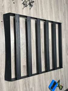 Galerie de toit de voiture en aluminium plus acier en gros d'usine galerie de toit de camionnette tout-terrain pour <span class=keywords><strong>ford</strong></span> ranger t8 t9 4x4 barres de toit - Product Image 2