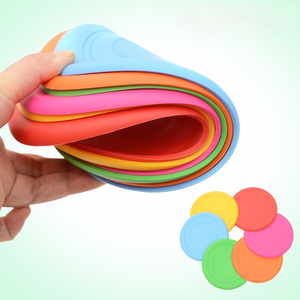 Disque volant en silicone souple pour l'entraînement des chiens - Résistant aux morsures pour Golden Retriever et Border Collie - Product Image 6