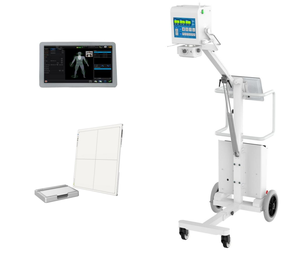 Humano ou Vet 5KW 8KW 10kw Touch Screen Pet Animal DR <span class=keywords><strong>X-Ray</strong></span> <span class=keywords><strong>Digital</strong></span> portátil <span class=keywords><strong>X-Ray</strong></span> máquina com fio ou sem fio DR Painel - Product Image 1